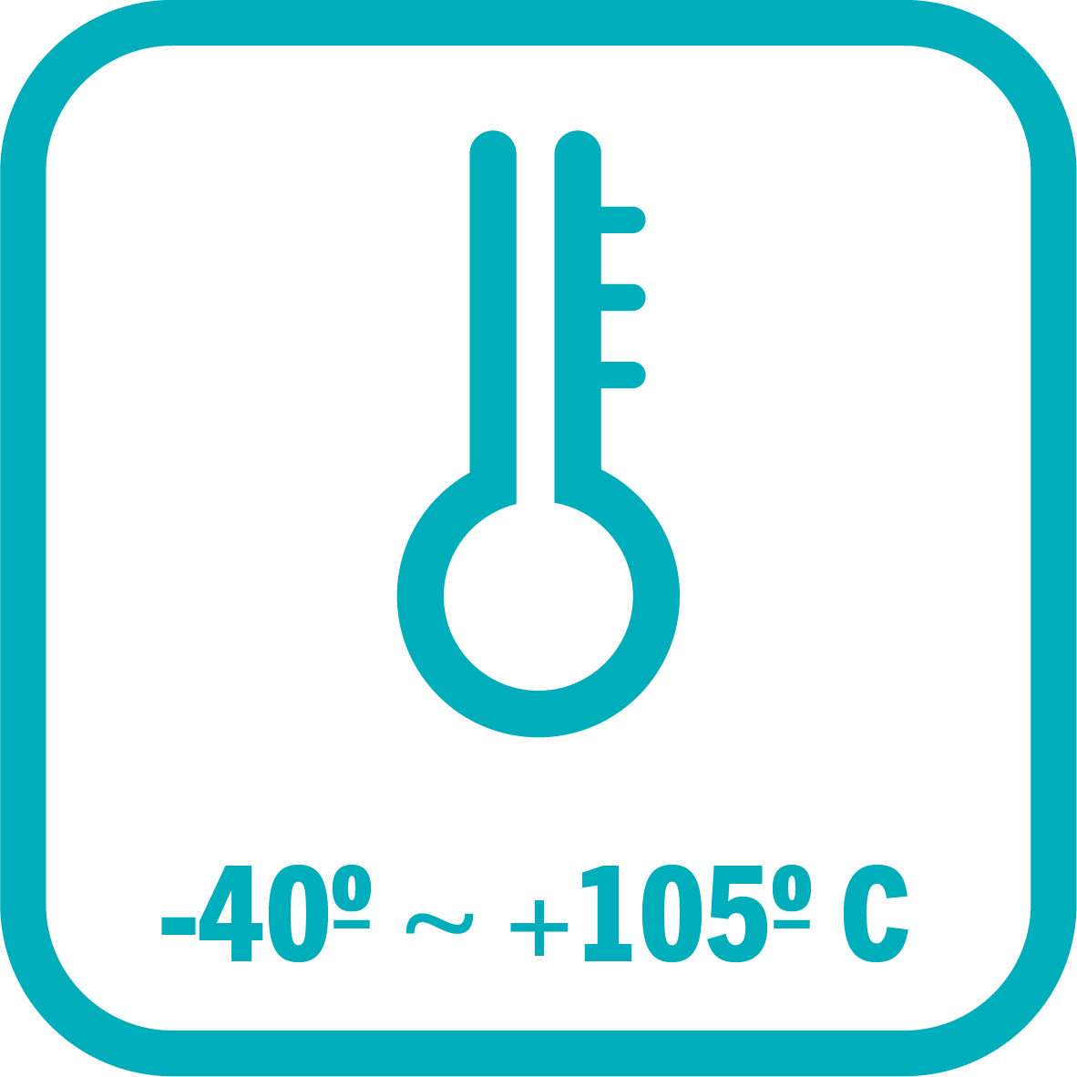 -40° ~ +105°C