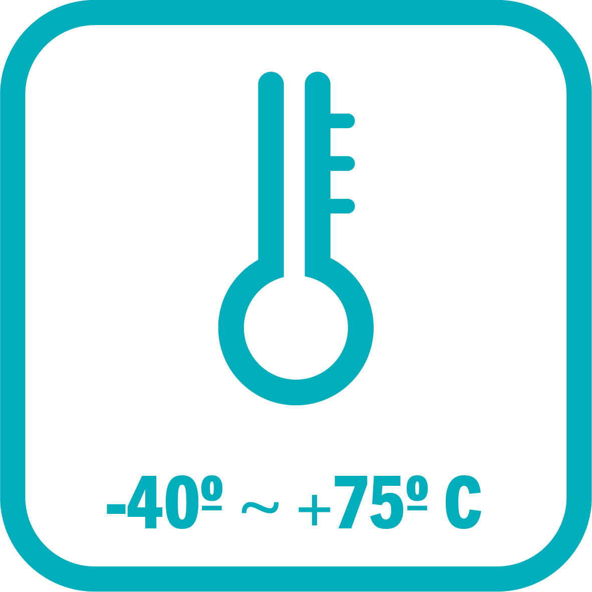 -40° ~ +75°C